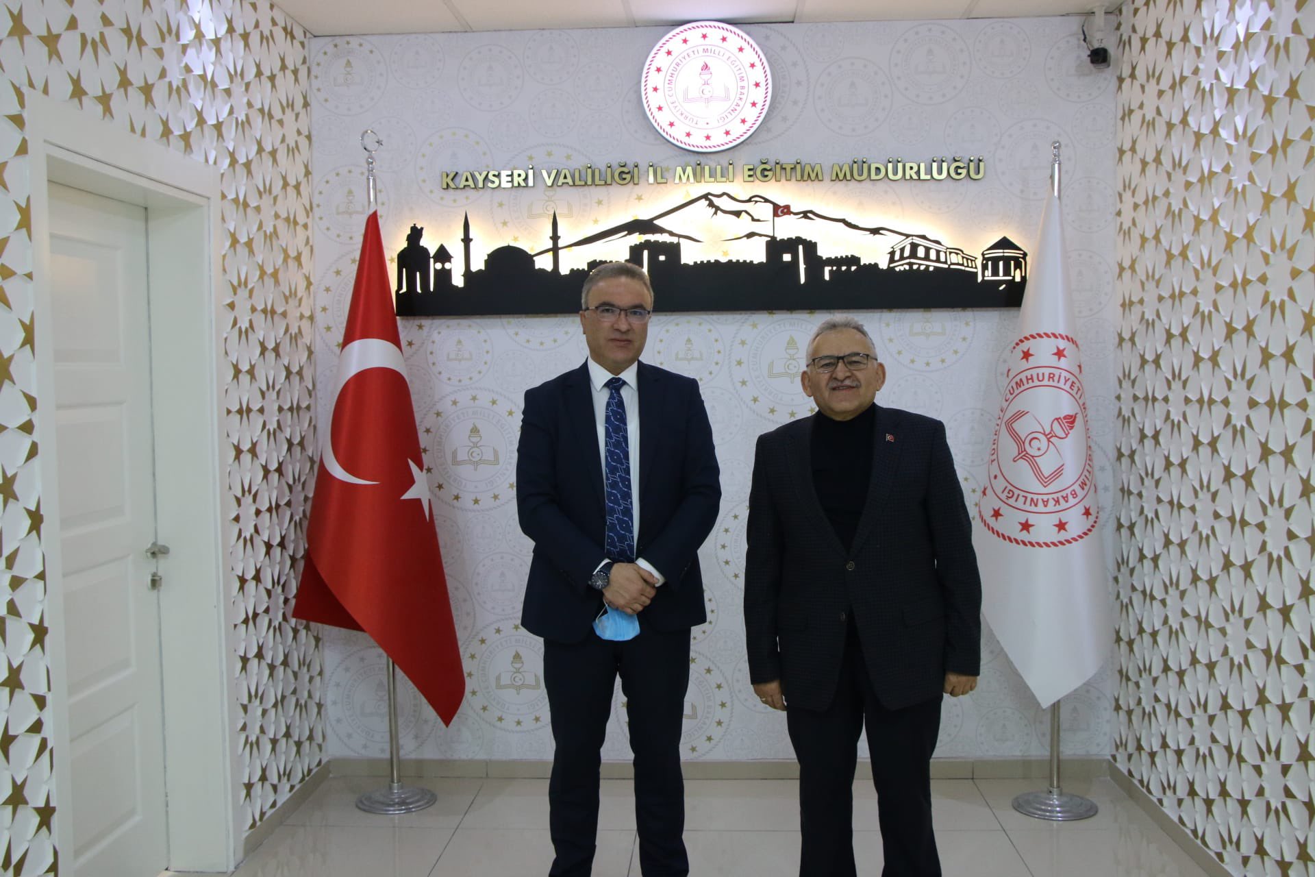 Başkan Büyükkılıç’tan Milli Eğitim ve Emniyet’e Ziyaret