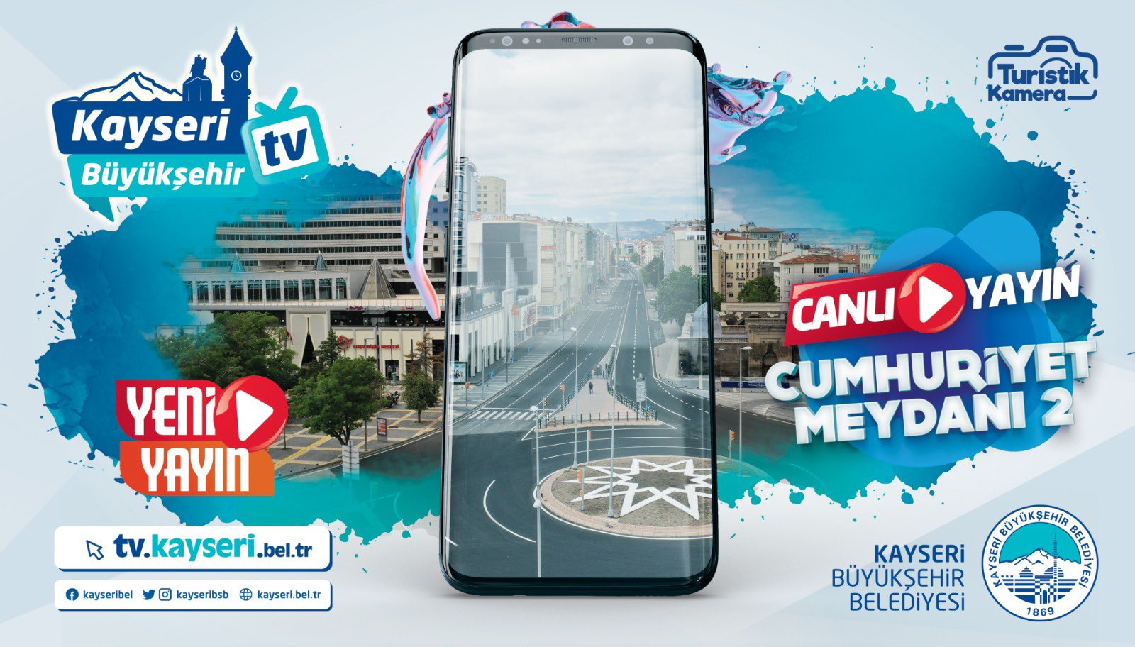 Büyükşehir, Kayseri’yi Dünyaya İzleten Turistik Kameralara Yenilerini Ekledi