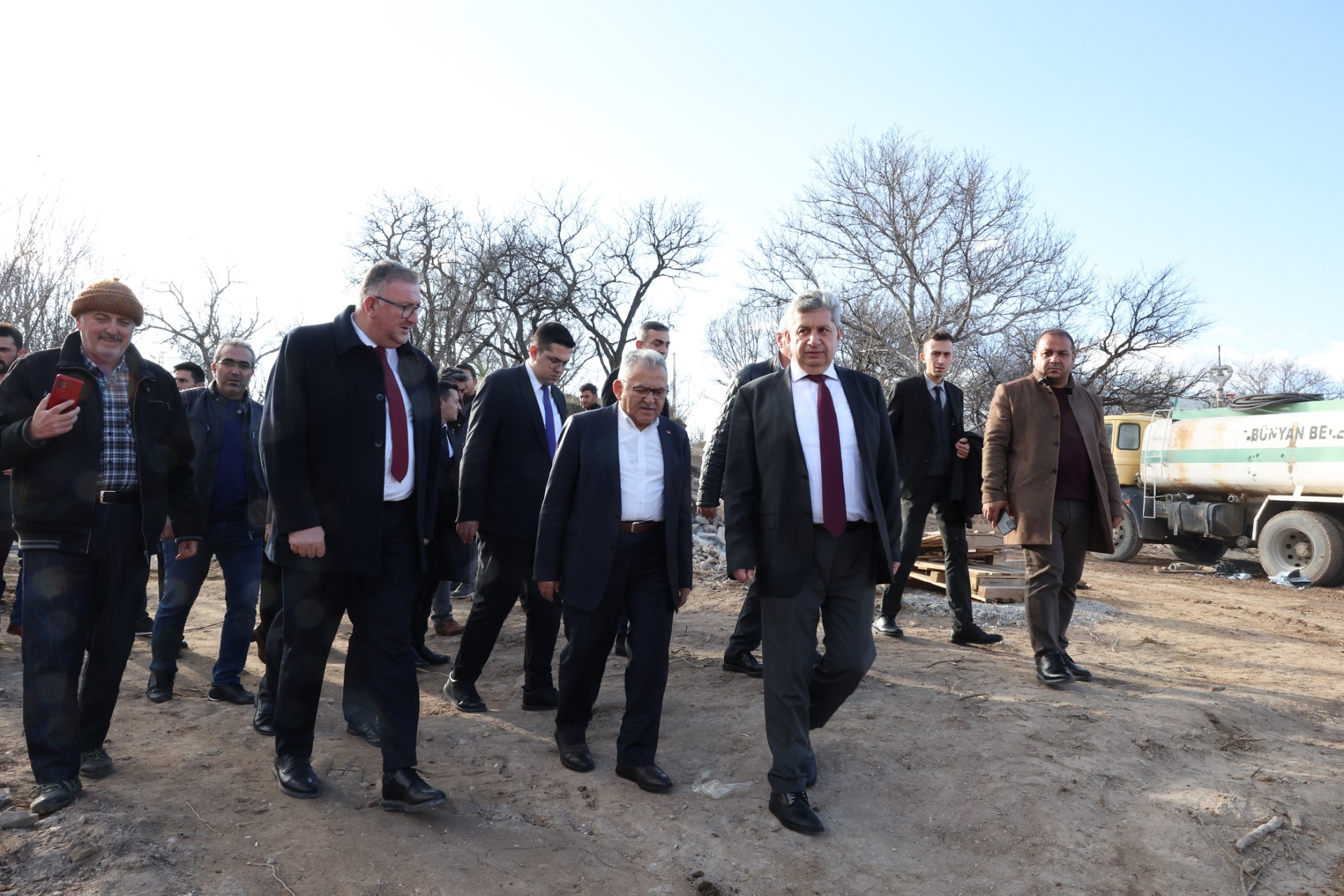 Başkan Büyükkılıç, Tamamlanma Aşamasına Gelen Cam Seyir Terası’nı İnceledi