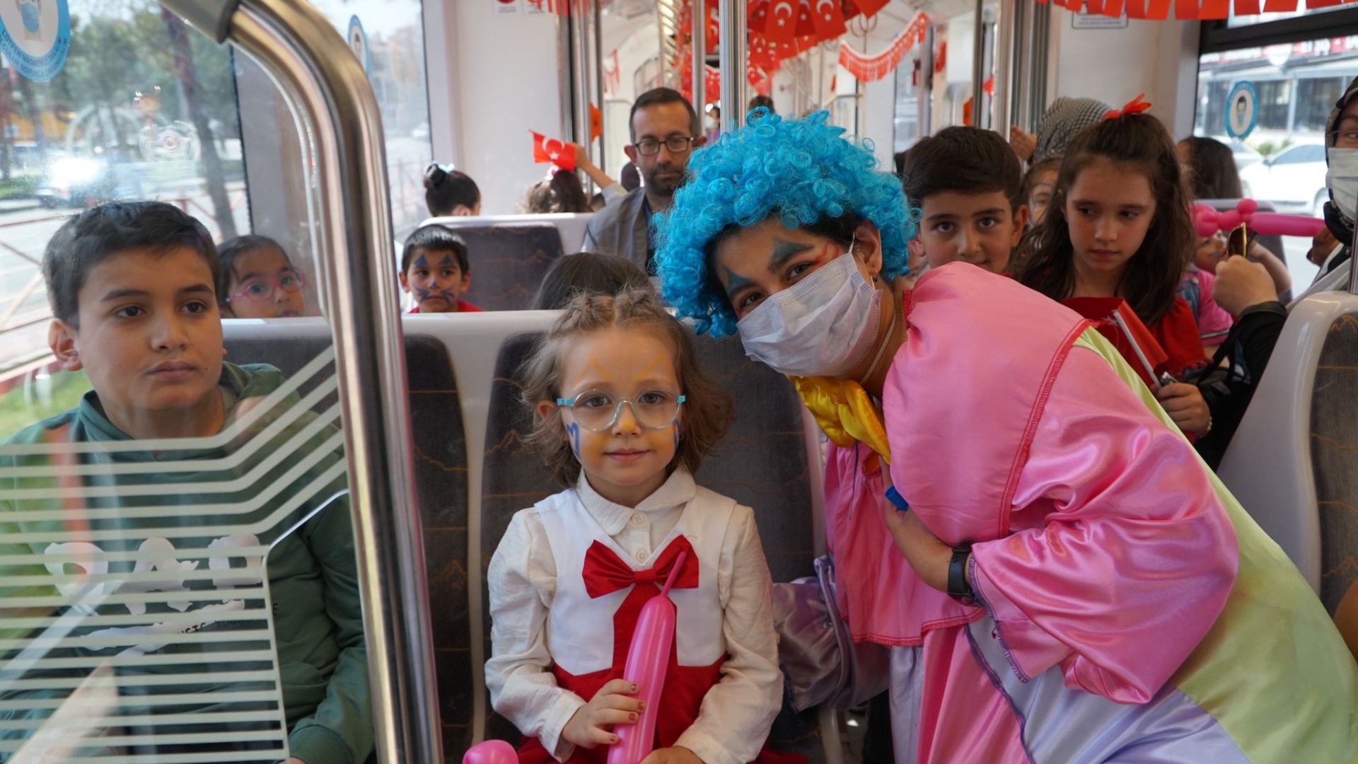 Büyükşehir Ulaşım A.Ş.’den 23 Nisan’a Özel “Çocuk Treni”