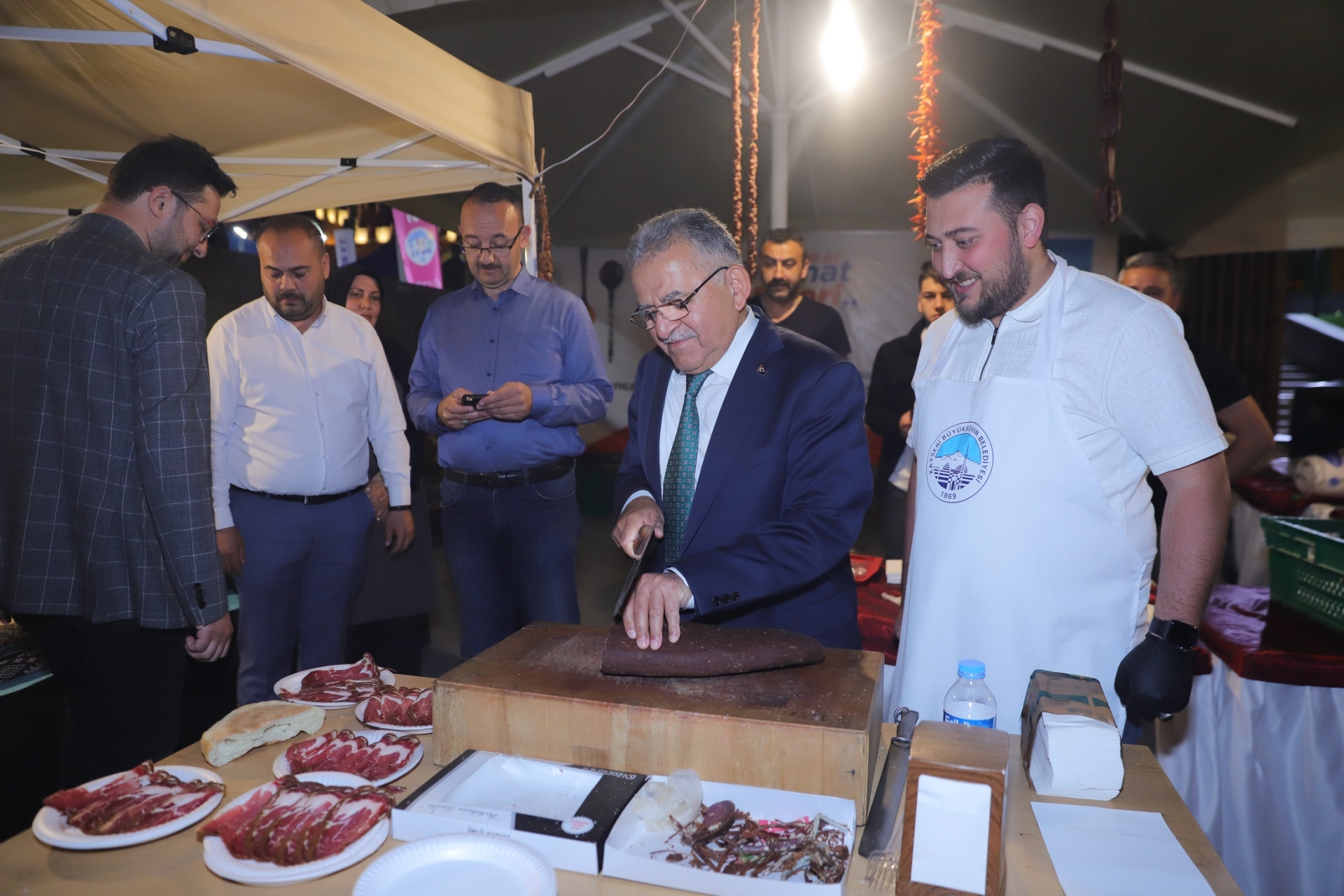 Başkan Büyükkılıç, Asırlık Tariflerle Türk Mutfağı Etkinliklerine Katıldı