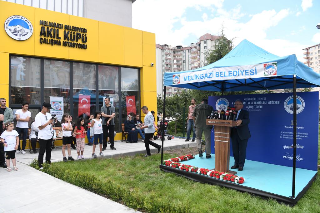 Başkan Büyükkılıç, Şehre Kazandırılan 4 Adet Kütüphane ve 3 Adet Teknoloji Atölyesi Açılış Törenine Katıldı