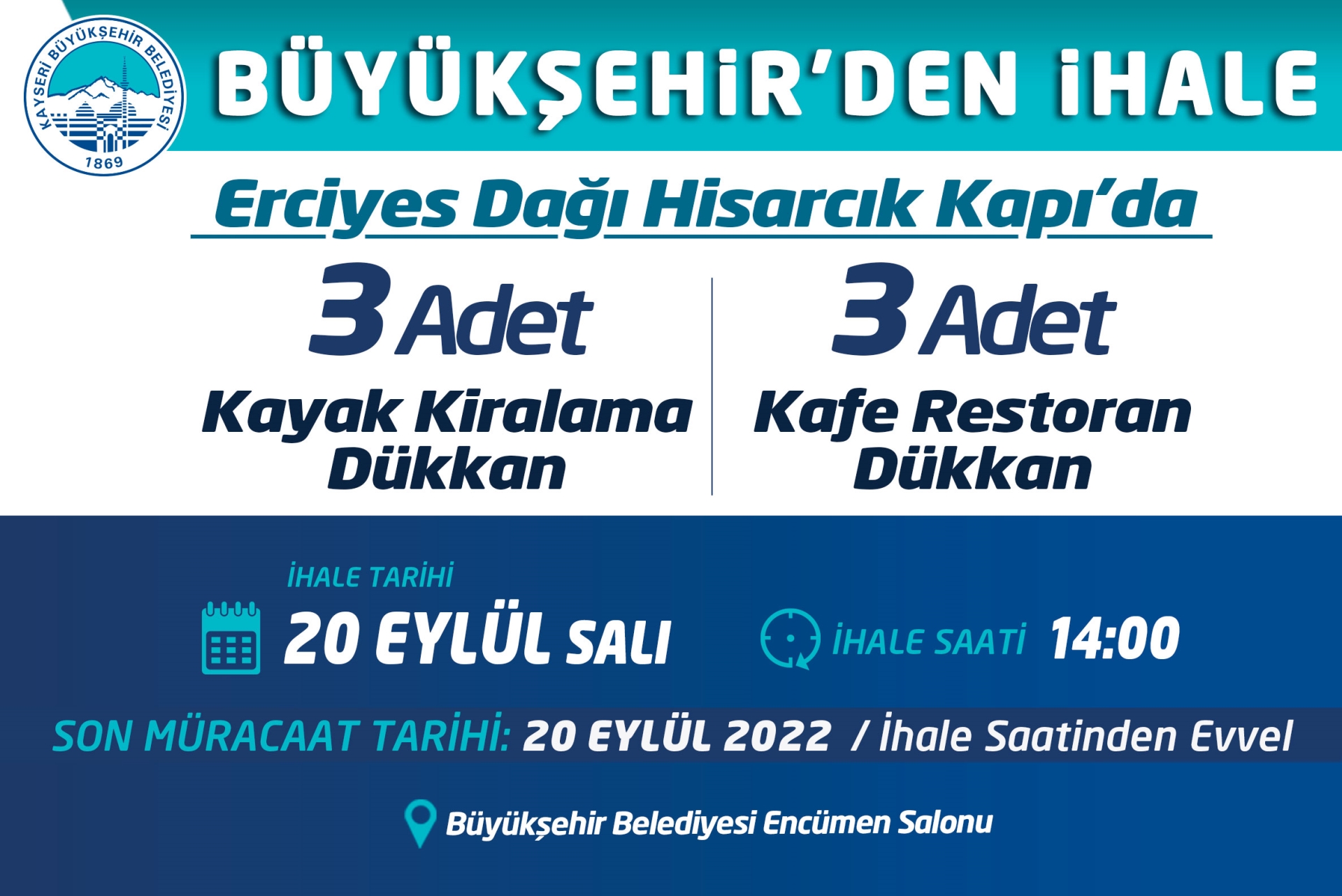 Büyükşehir’den İhale