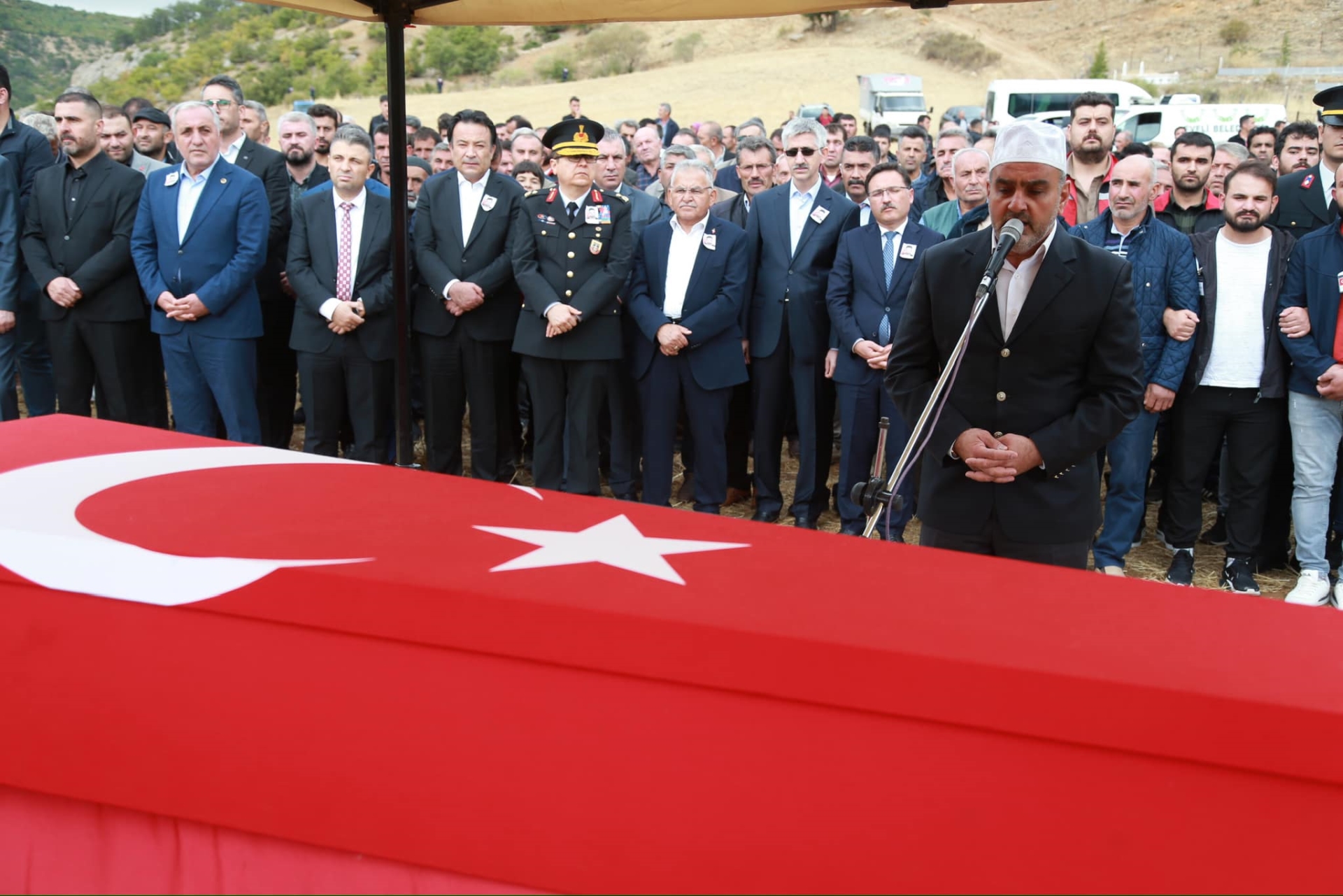Başkan Büyükkılıç’tan Develili Şehide Son Görev