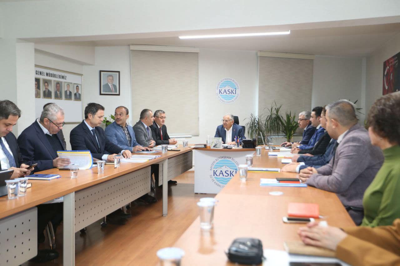 Başkan Büyükkılıç'tan KASKİ'de 