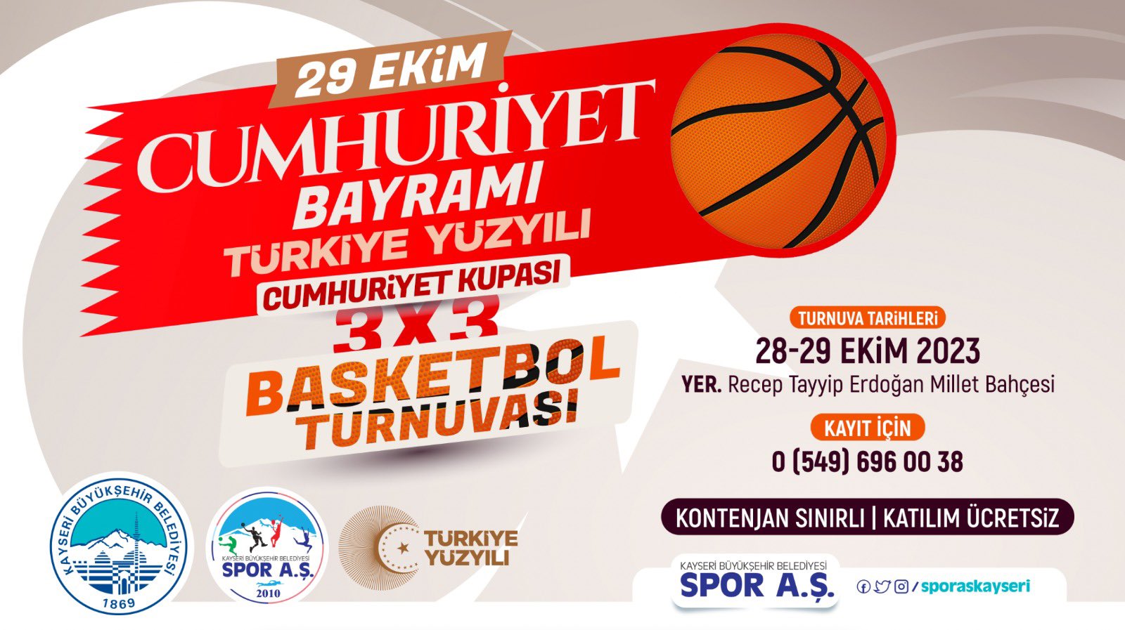 Büyükşehir’den Cumhuriyet’in 100’üncü Yılına Özel Etkinlikler