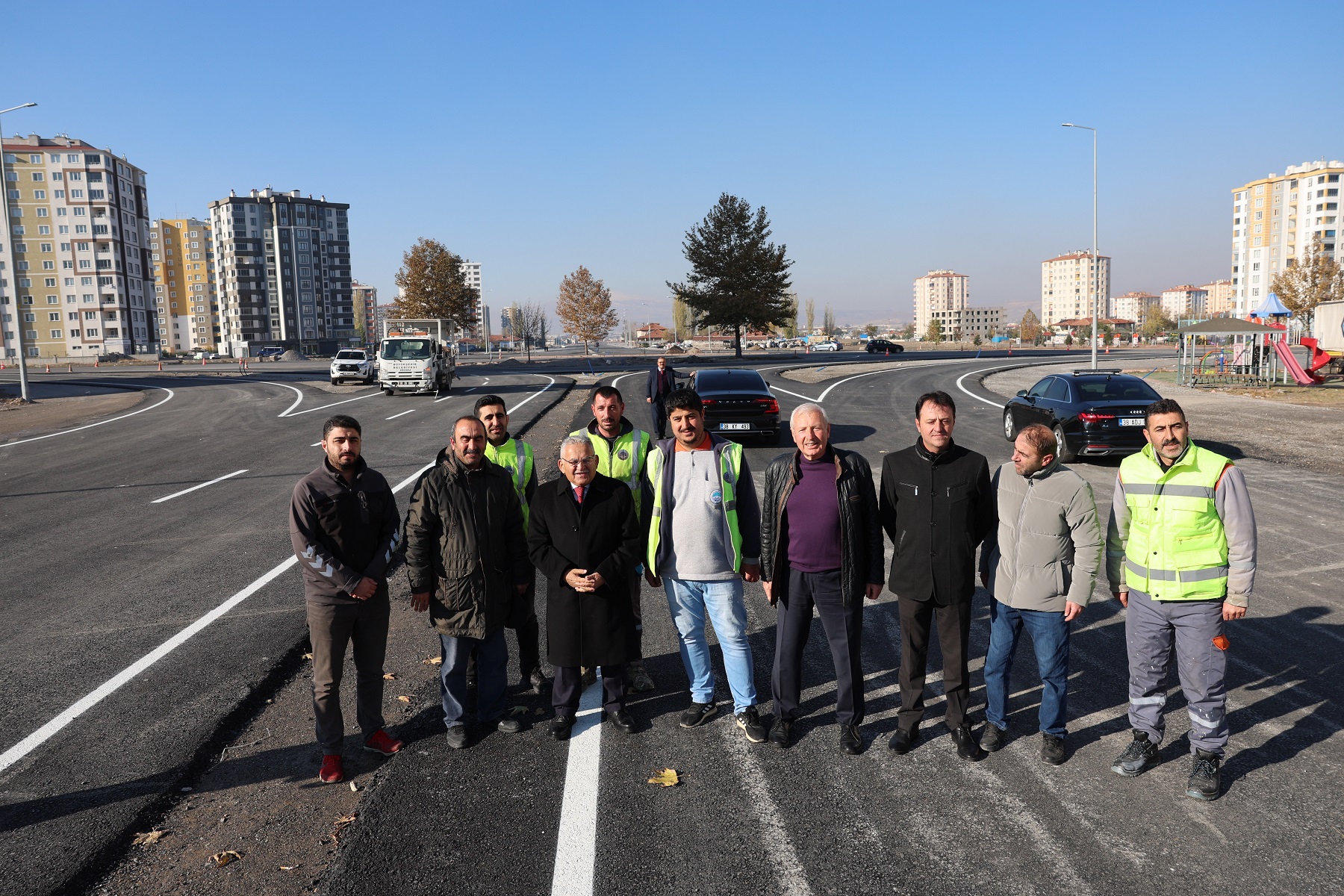 Başkan Büyükkılıç, Organize Sanayi İçin Yeni Alternatif Yolda İncelemelerde Bulundu
