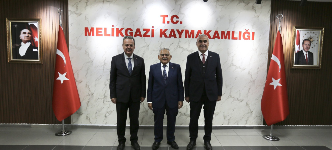 Başkan Büyükkılıç’tan Melikgazi Kaymakamlığı’na Ziyaret