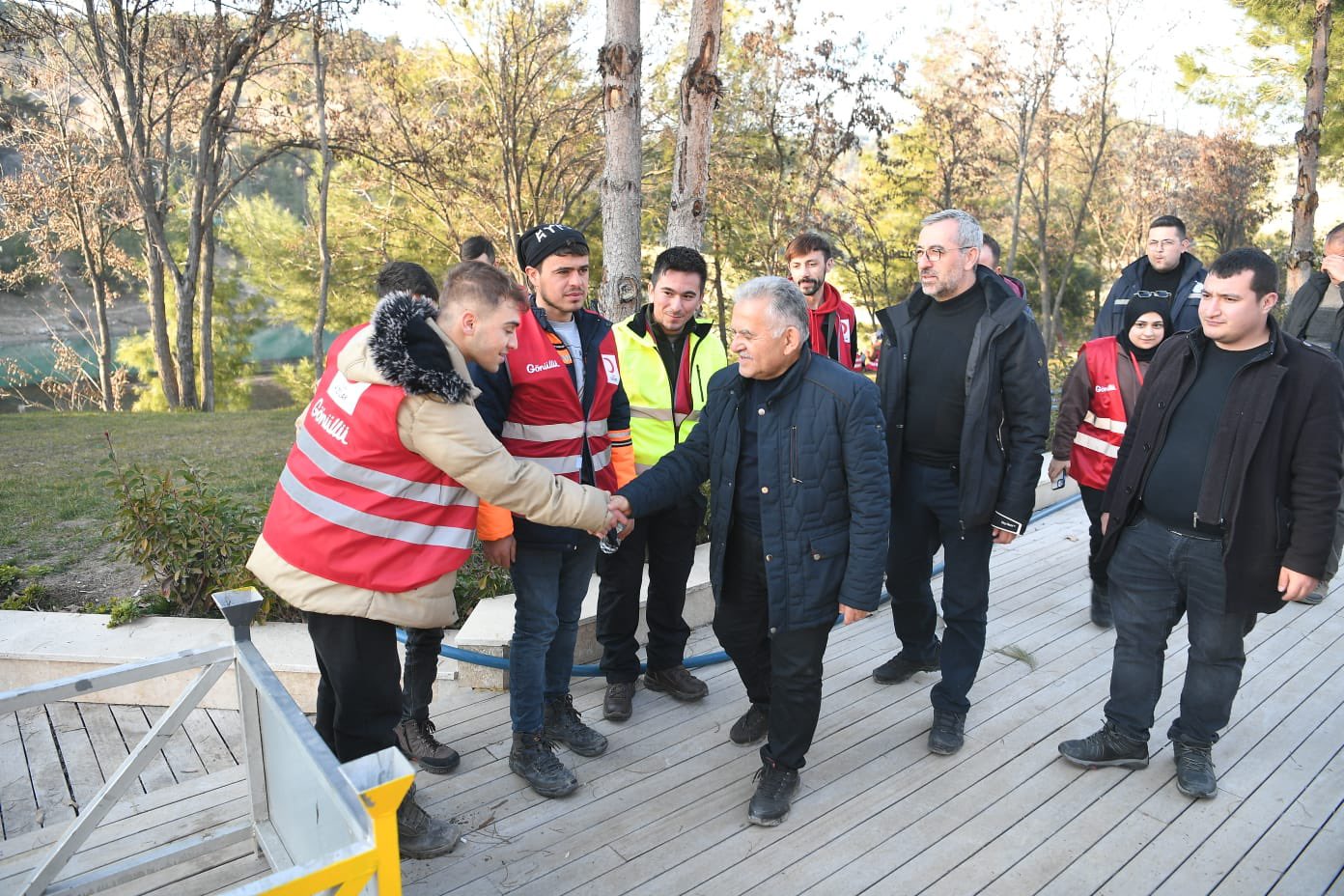 Başkan Büyükkılıç, Kahramanmaraş’ta Çalışmaları Adım Adım Takip Ediyor