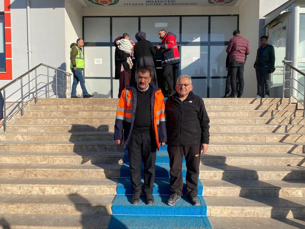 Başkan Büyükkılıç’tan Malatya’ya “Geçmiş Olsun” Ziyareti