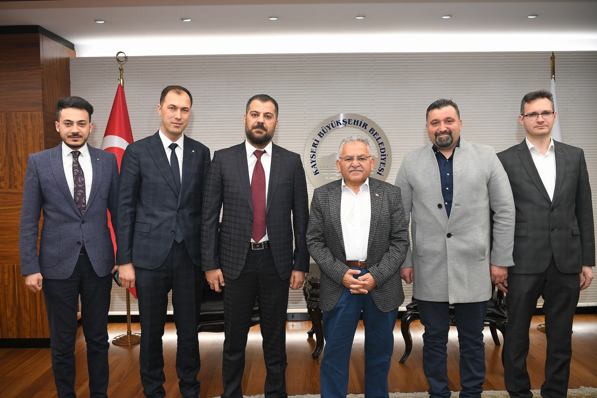 Başkan Büyükkılıç’a KAYMOS’un Yeni Yönetiminden Ziyaret