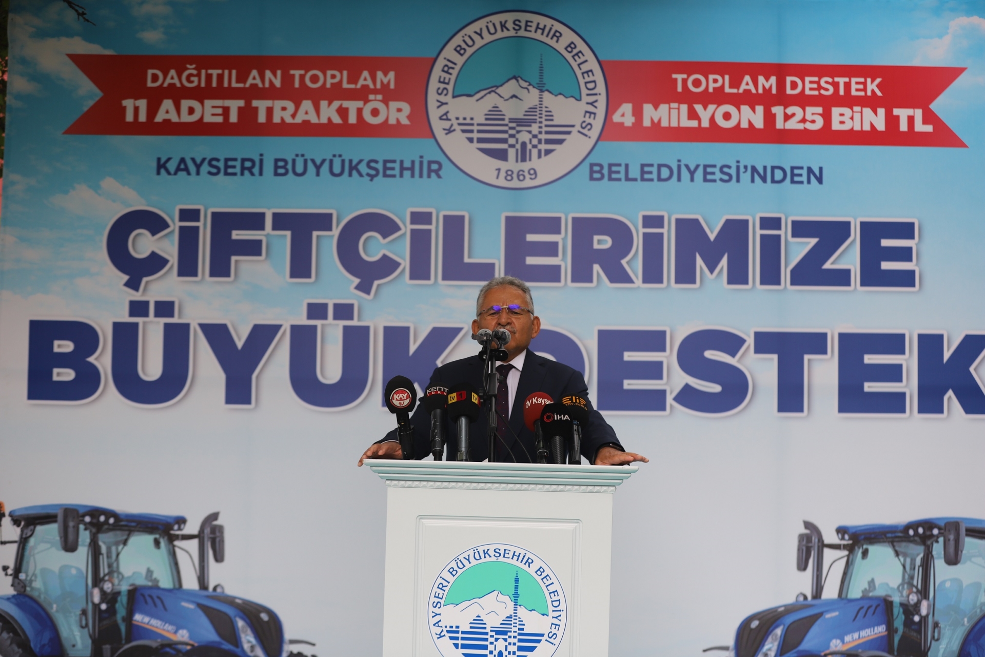 Başkan Büyükkılıç’tan 4 Yılda 226 Milyon TL’lik “Tarım ve Hayvancılık” Atılımı