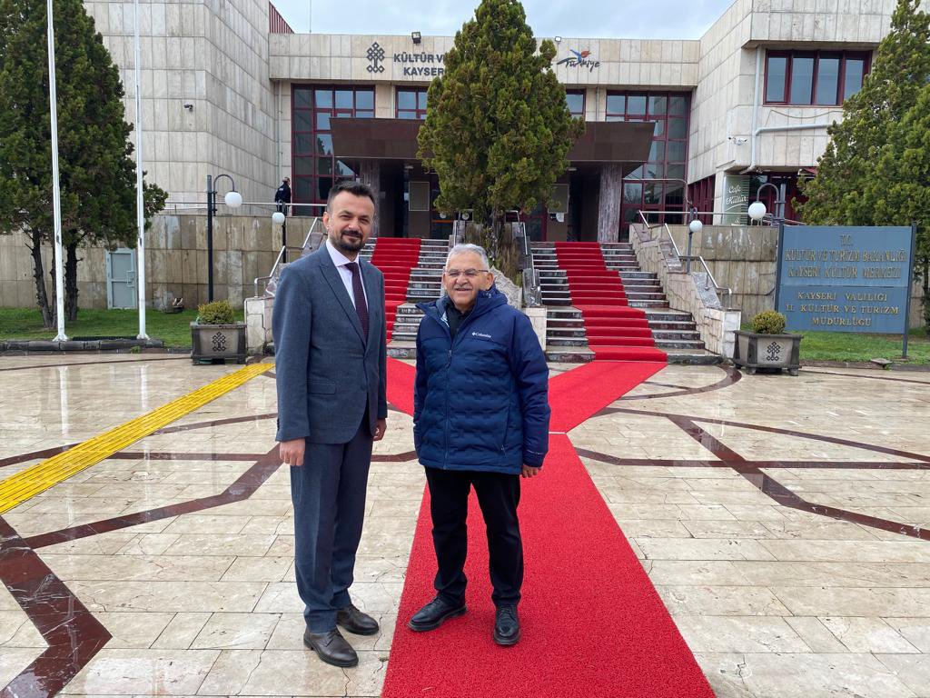 Başkan Büyükkılıç’tan İl Kültür ve Turizm Müdürlüğü’ne Ziyaret