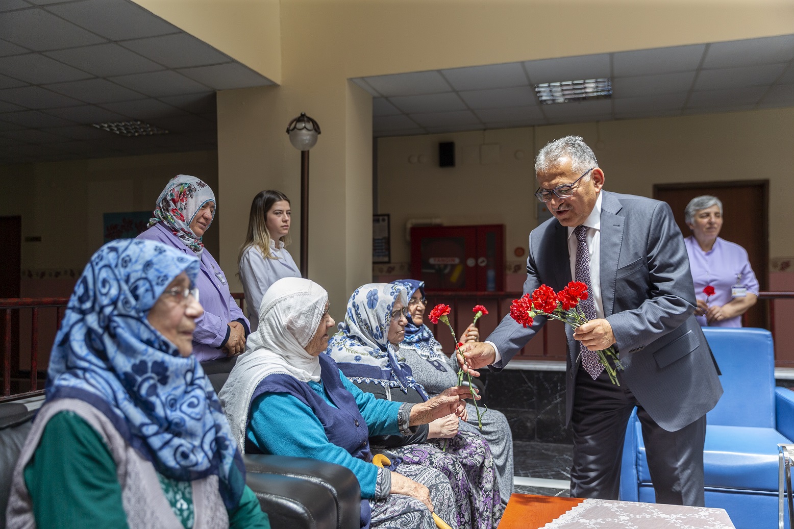 Büyükkılıç: “Dua Kaynağı Yaşlı Çınarlarımızın, Yaşlılara Saygı Haftası’nı Kutluyorum”