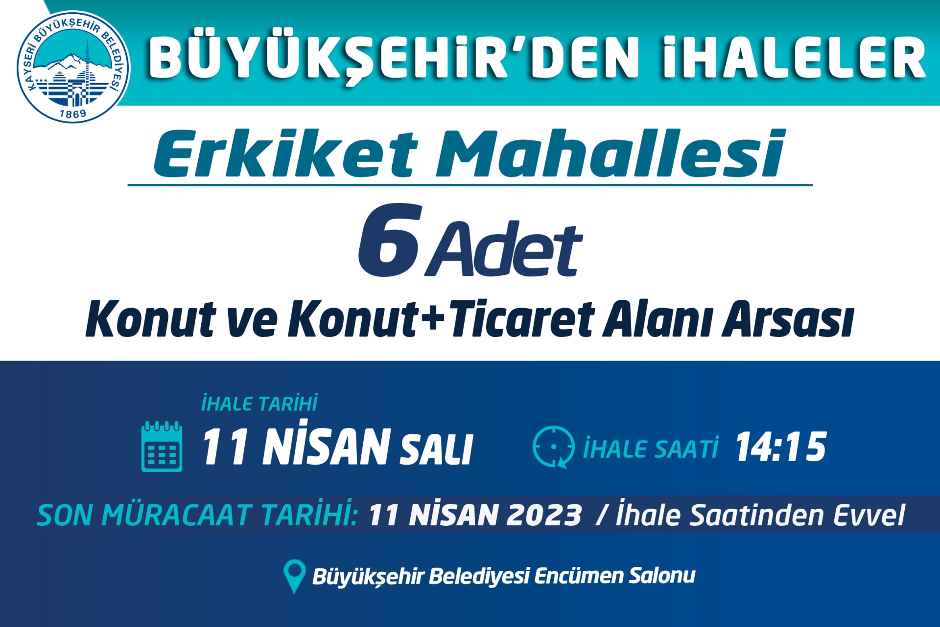 Büyükşehir'den İhaleler