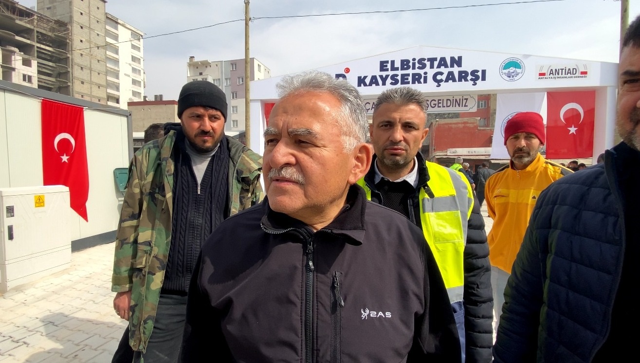 Elbistan’dan Kayseri’ye “Çarşı” Teşekkürü