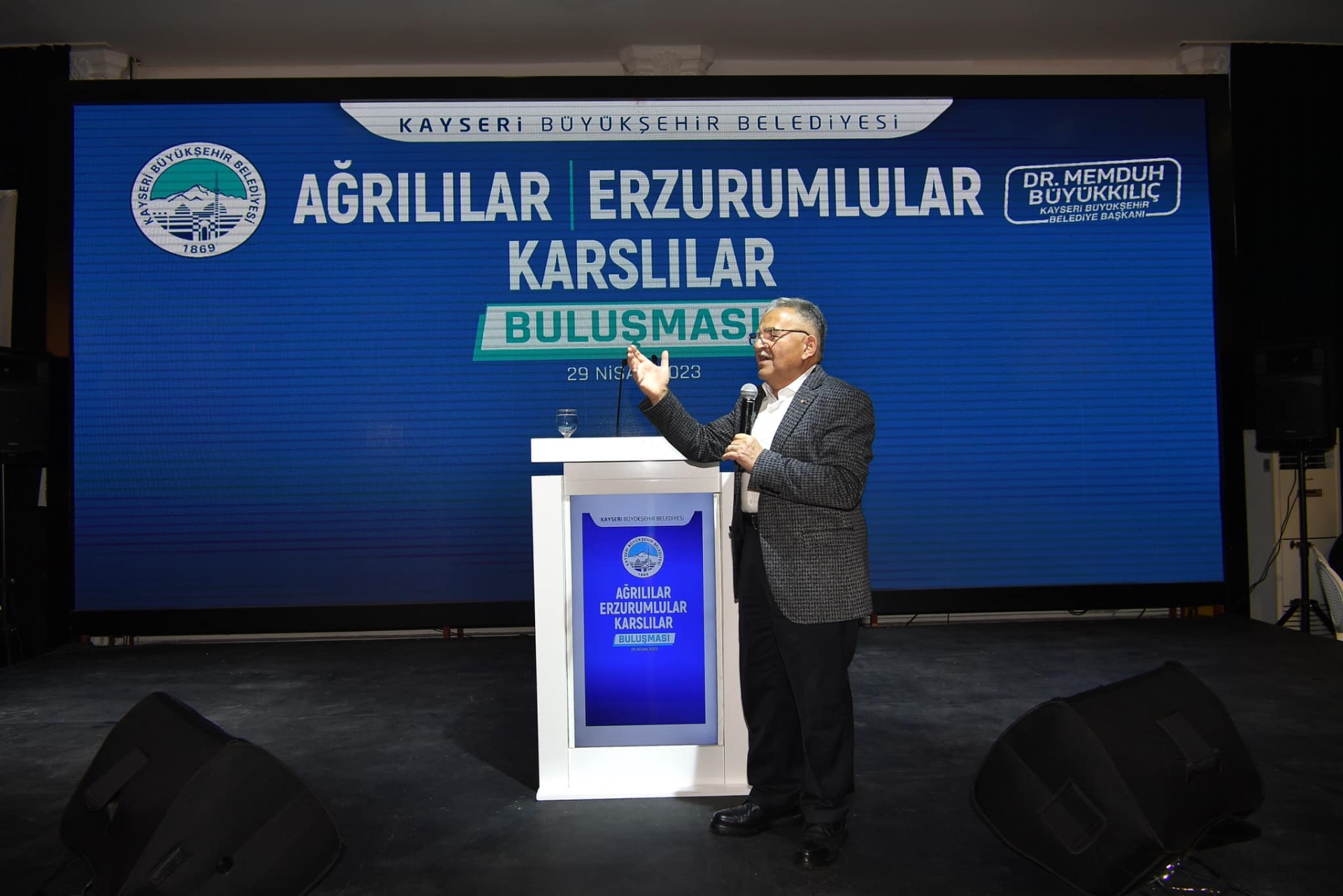 Akar, Çiçek ve Büyükkılıç, Ağrılılar, Erzurumlular, Karslılar Buluşması’na Katıldı