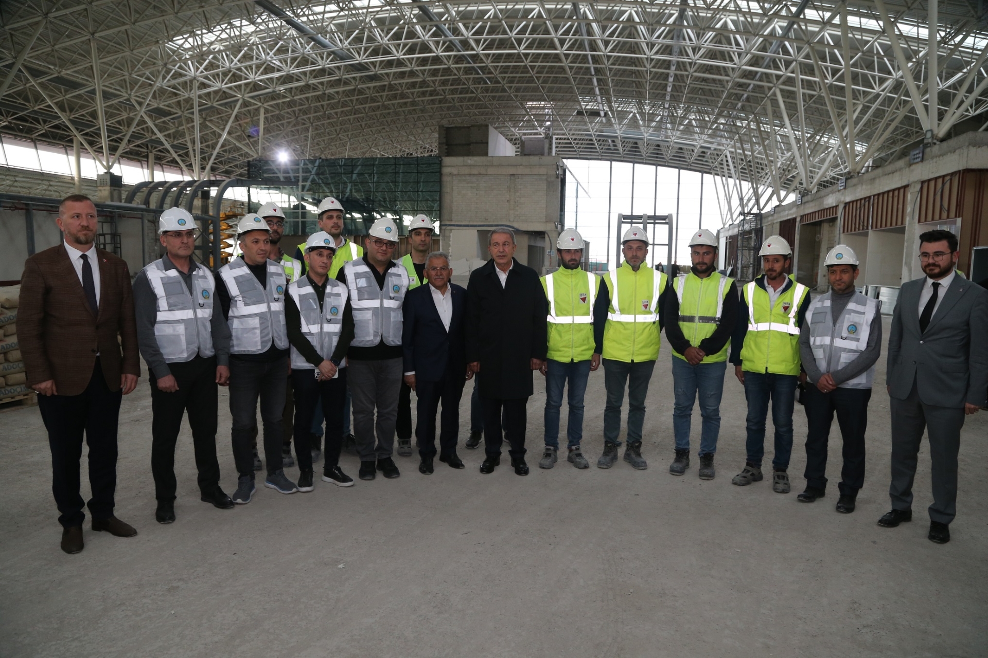 Bakan Akar, Vali Çiçek ve Başkan Büyükklıç’tan 