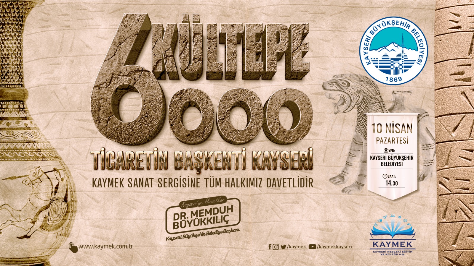 Büyükşehir Kaymek’ten ‘Kültepe 6000’ Ticaretin Başkenti Kayseri Sergisi