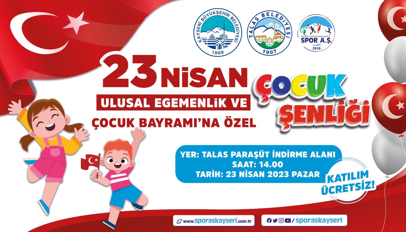 Büyükşehir'den 23 Nisan'a Özel 