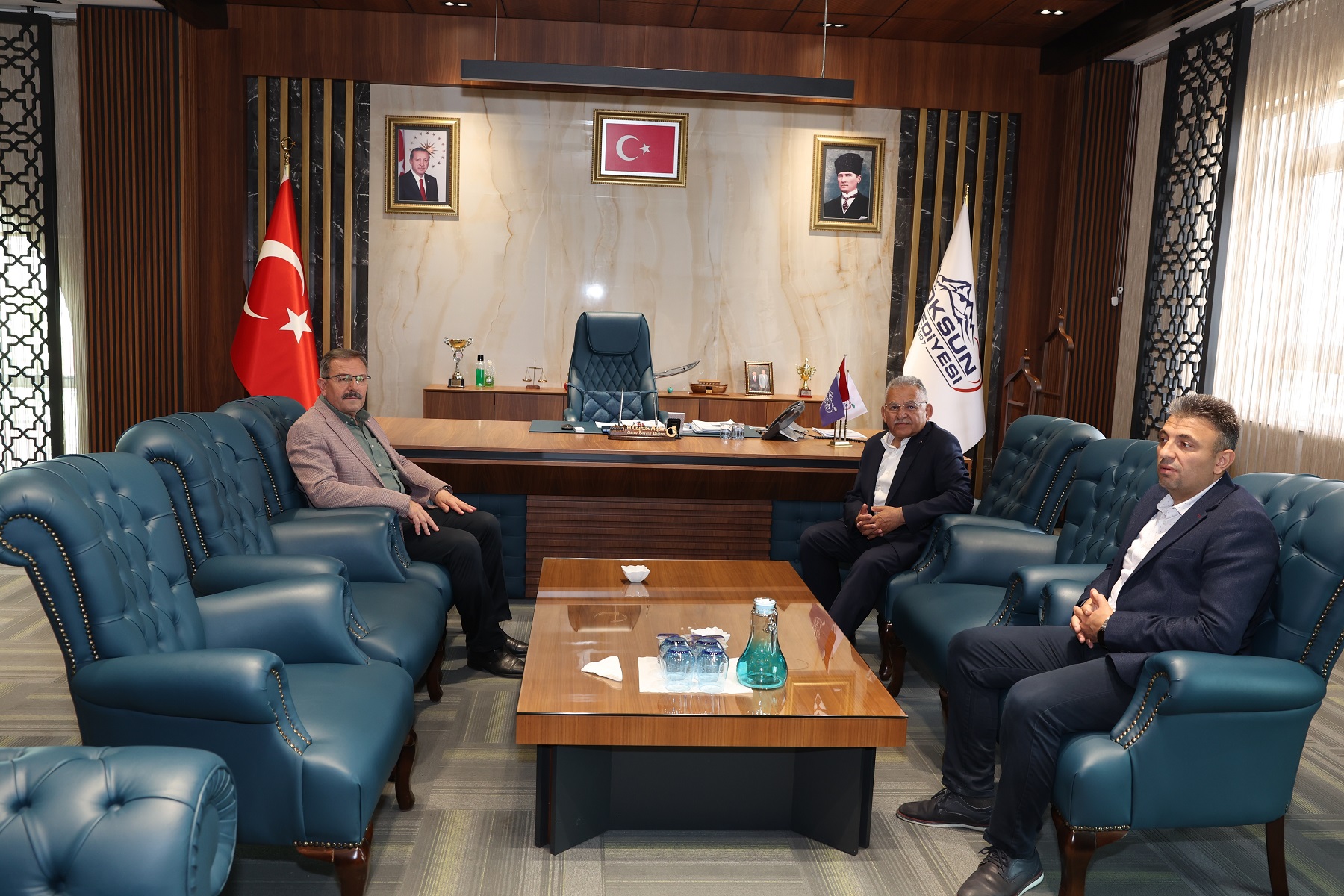 Başkan Büyükkılıç’tan Göksun ve Elbistan’a Ziyaret