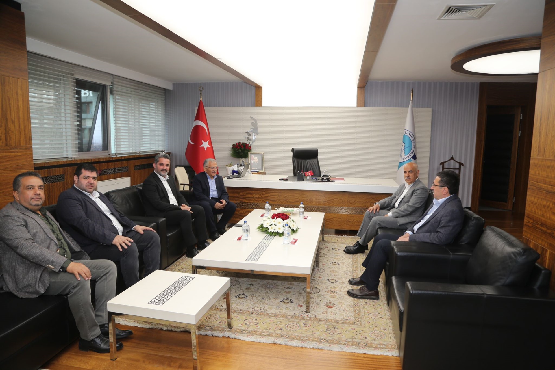 Tarım ve Orman Bakanı Kirişçi'den Başkan Büyükkılıç'a Ziyaret