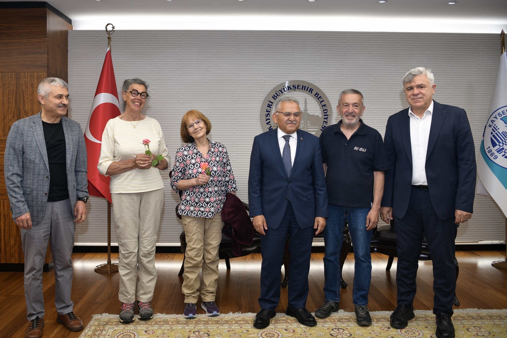Avrupalı Bilim İnsanlarından Başkan Büyükkılıç’a Ziyaret