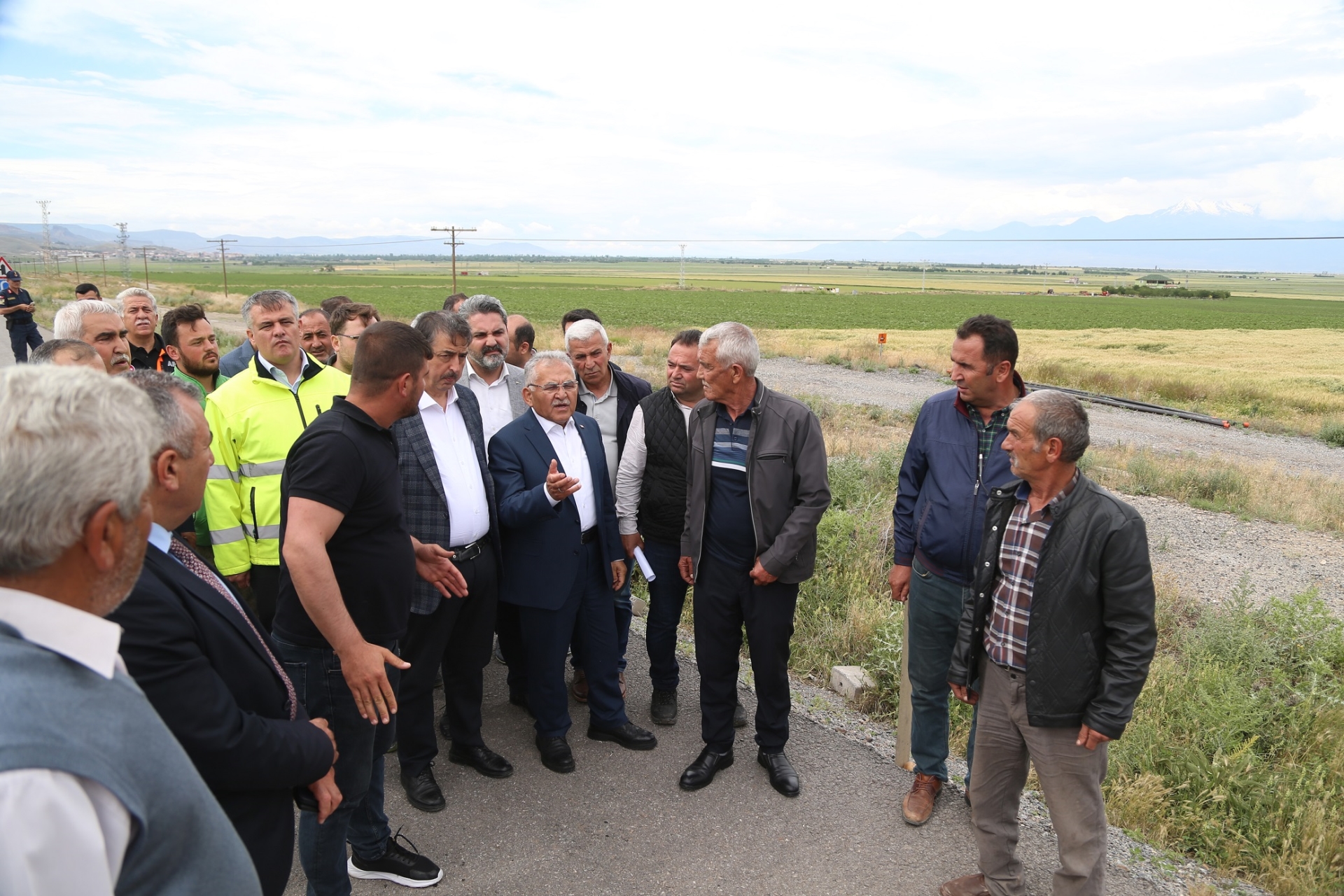 Başkan Büyükkılıç, Yeşilhisar’da İncelemelerde Bulundu