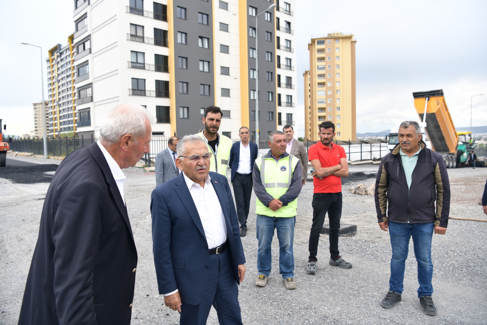 Başkan Büyükkılıç’tan 20 Milyon TL’lik Yol Yapım Çalışmalarına Denetleme