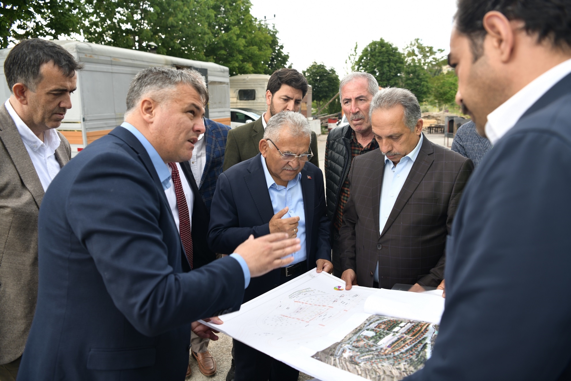 Büyükkılıç’tan Ali Dağı Mesire Alanı Tadilat ve Düzenleme Çalışmalarına Yakın Takip