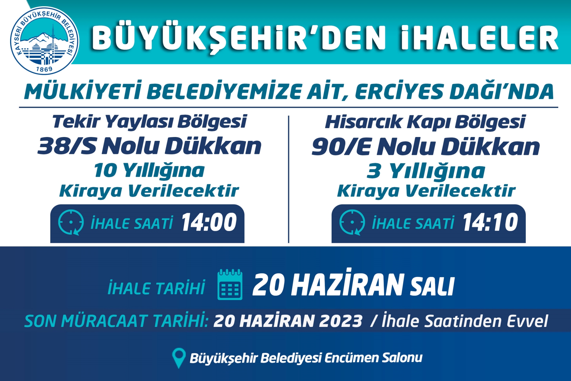 Büyükşehir’den İhaleler