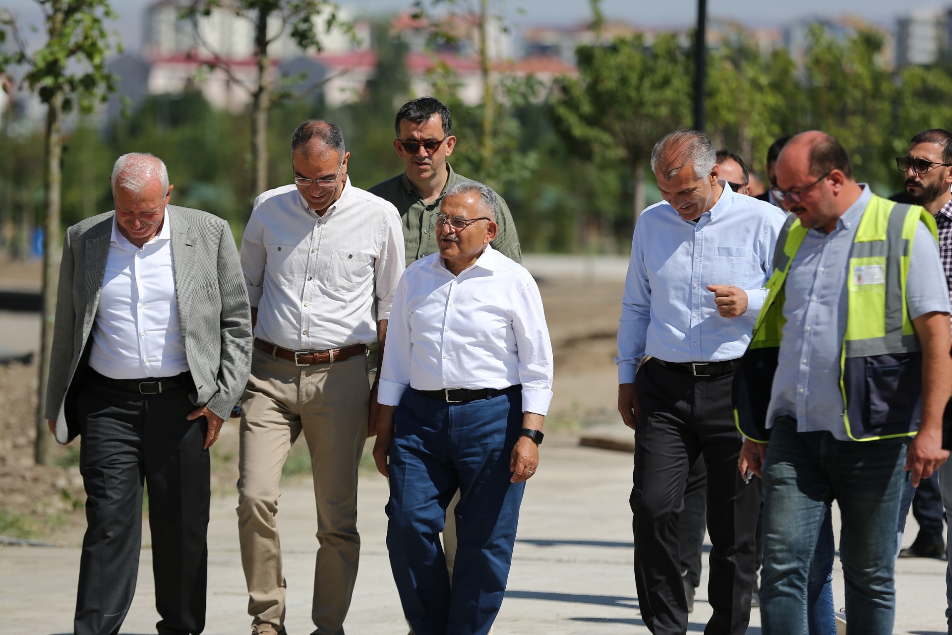 Başkan Büyükkılıç’tan Recep Tayyip Erdoğan Millet Bahçesi’ne Yakın Markaj