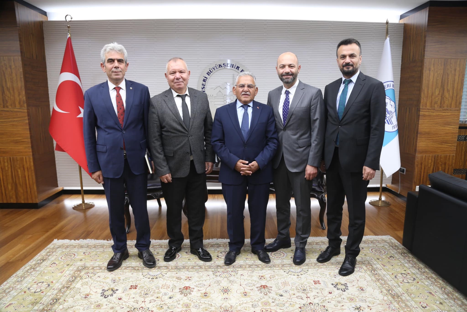 Büyükkılıç’a Devlet Tiyatroları Genel Müdürü Kurt’tan Ziyaret