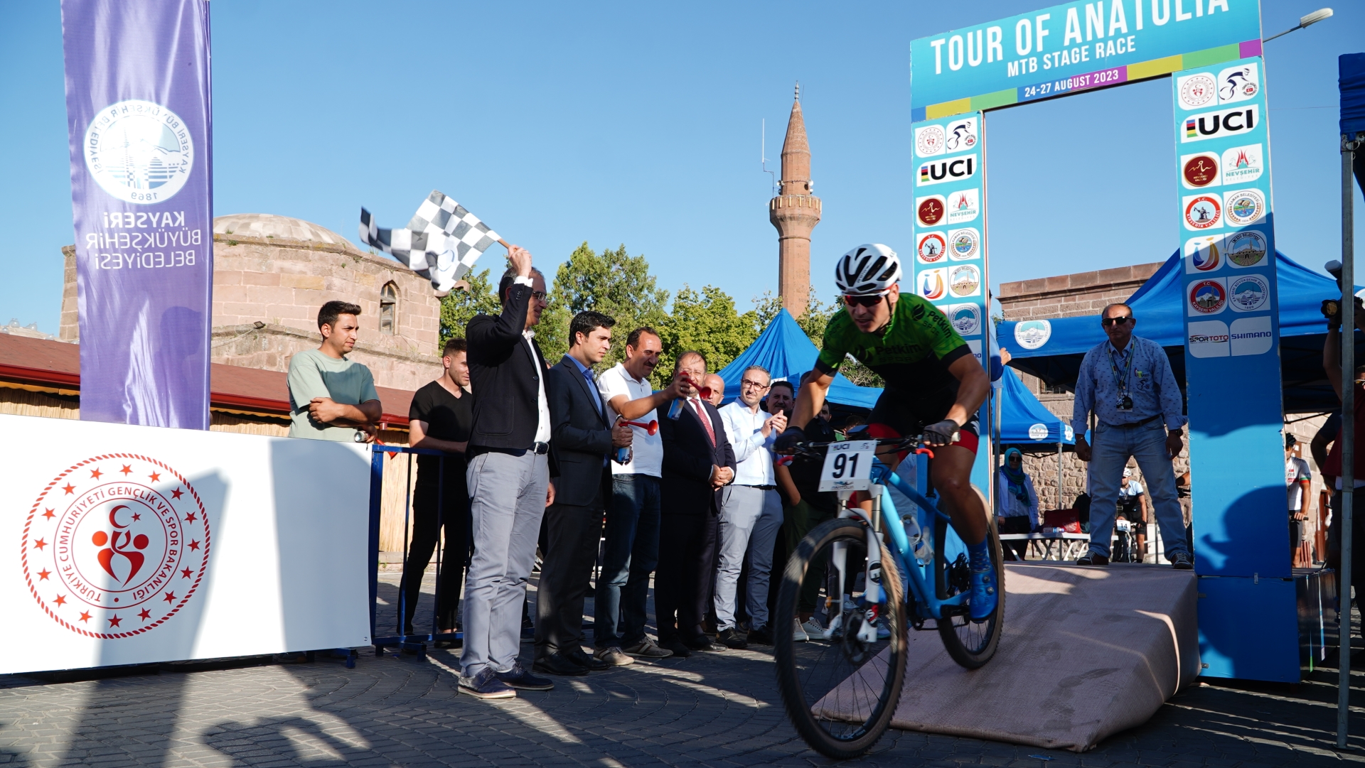 Anatolia MTB Stage Race Kayseri Etabı,İncesu'da Start Aldı