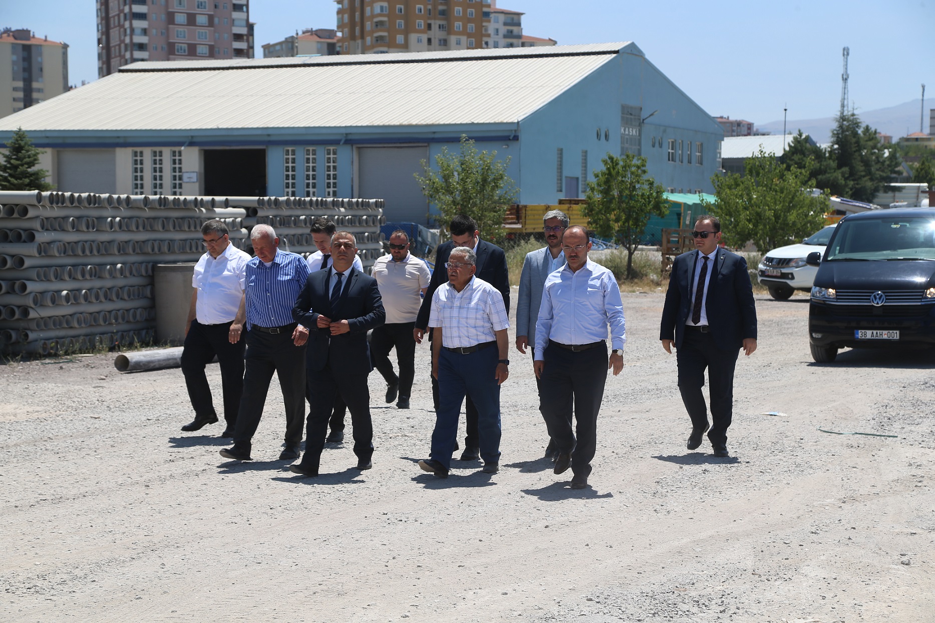 Başkan Büyükkılıç’tan KASKİ Germiraltı Tesisleri’nde İnceleme