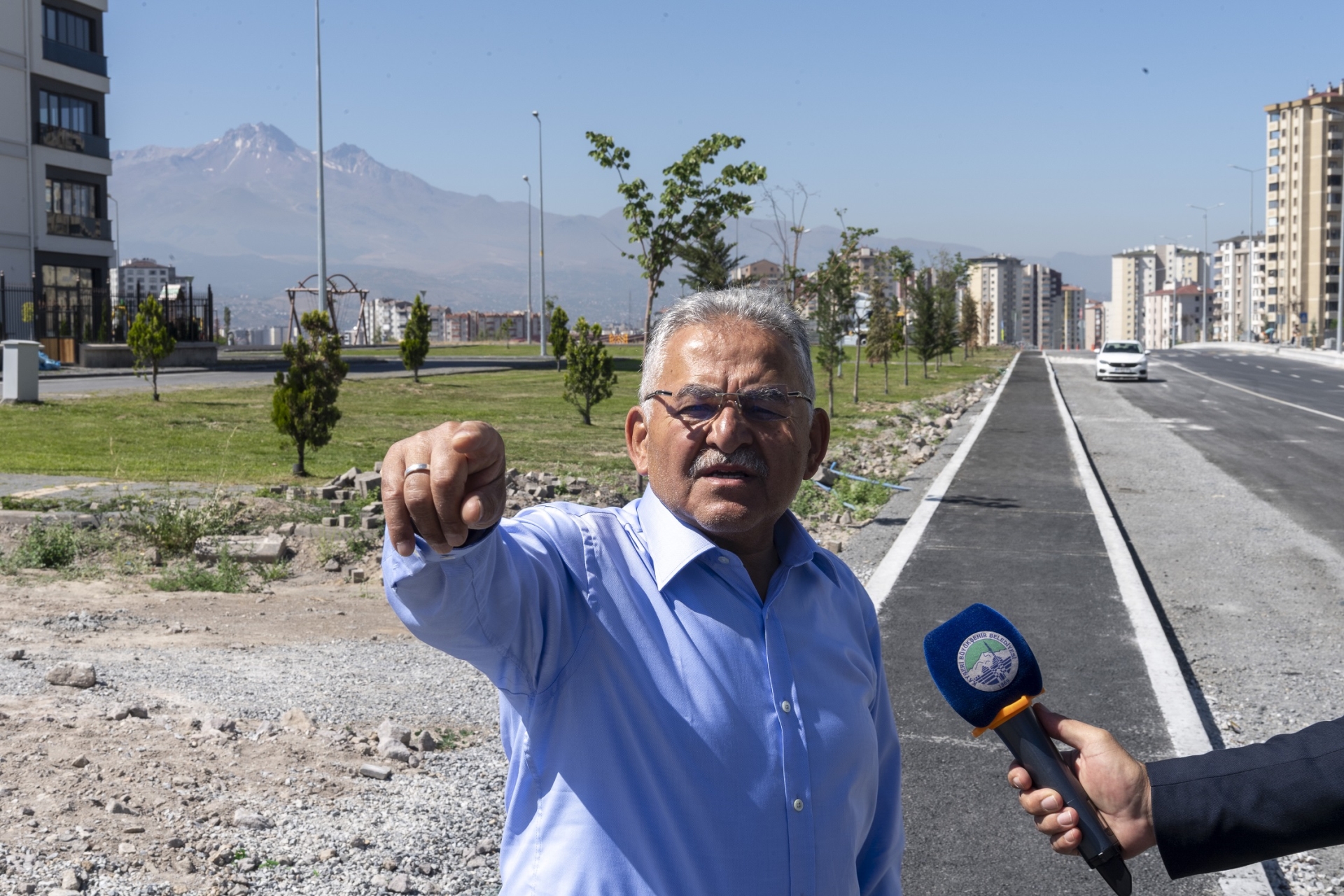 Başkan Büyükkılıç’tan Yeni Yapılan Yollara “Bisiklet Yolu” Vurgusu