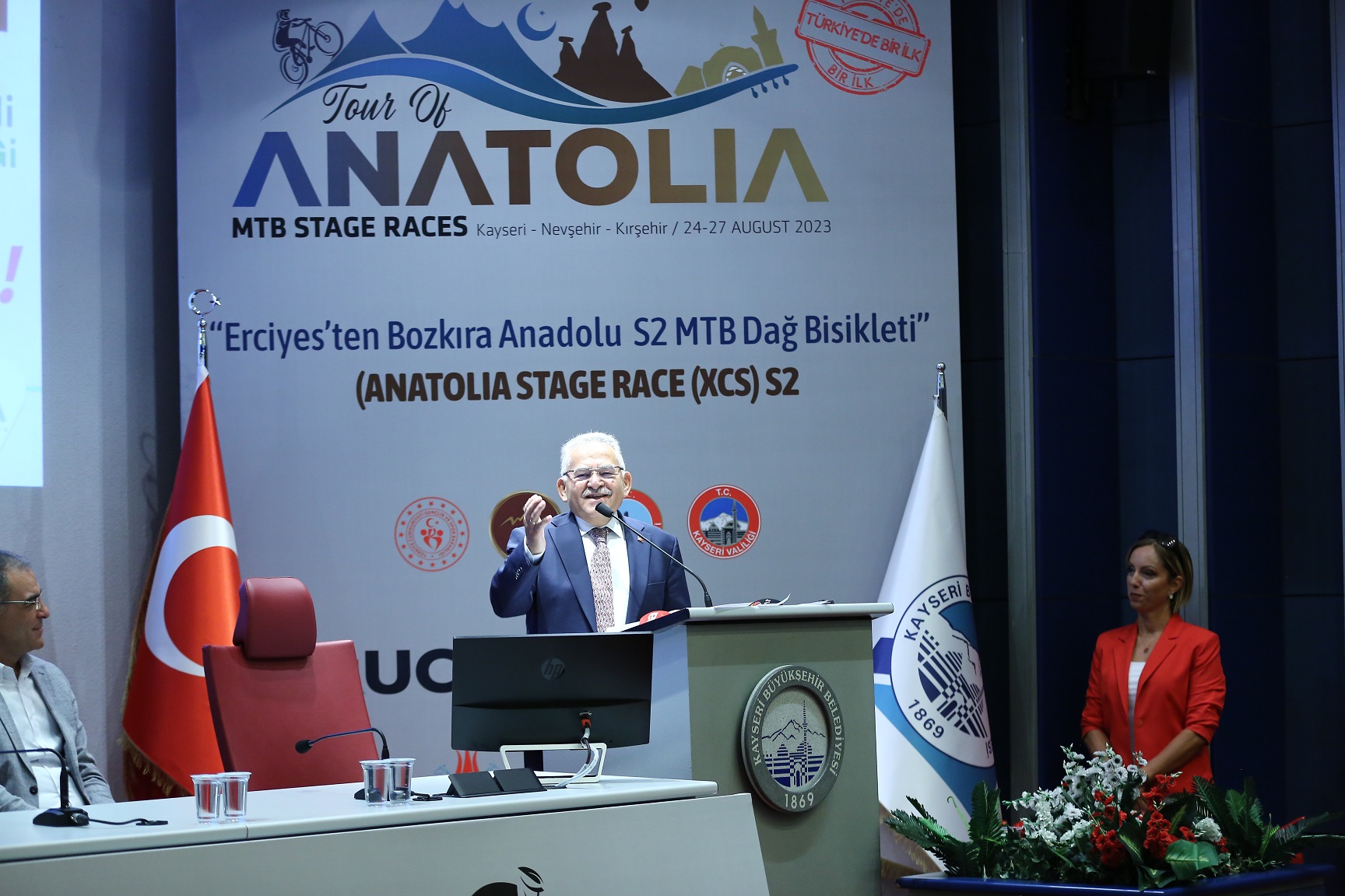 Türkiye Bisiklet Federasyonu Başkanından Başkan Büyükkılıç’a “Bisiklet” Teşekkürü