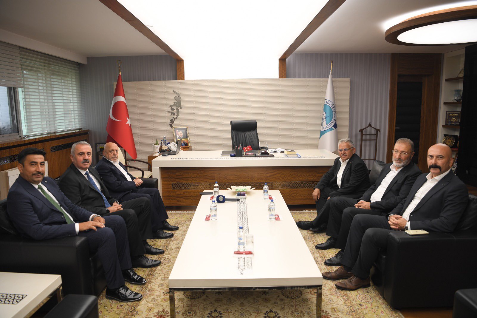 Başkan Büyükkılıç, Hak-İş Genel Başkanı Arslan’ı Ağırladı