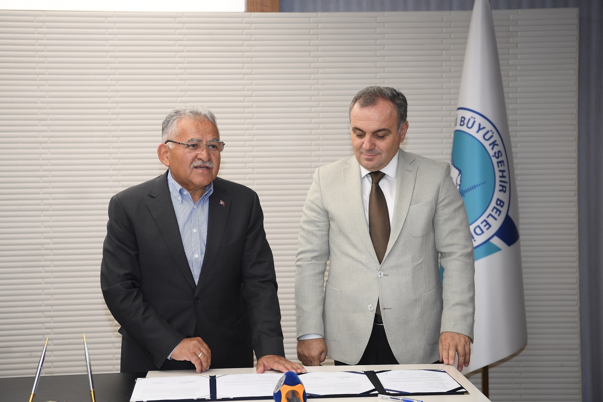 Başkan Büyükkılıç ile Rektör Altun Arasında “Kayseri Kariyer Projesi” İş Birliği Protokolü