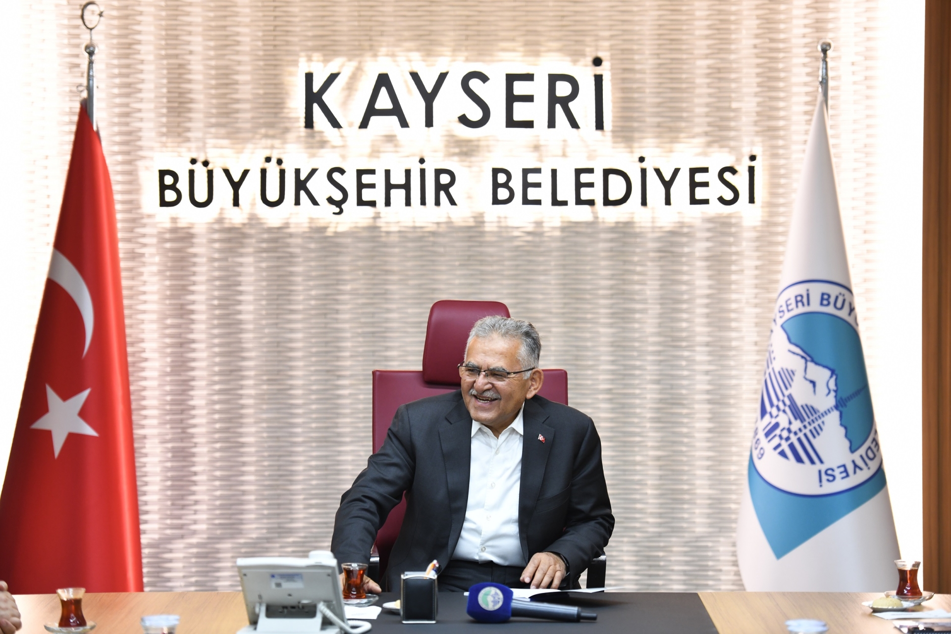 Başkan Büyükkılıç, OSBÜK Başkanı Kütükcü ve Sanayicileri Ağırladı