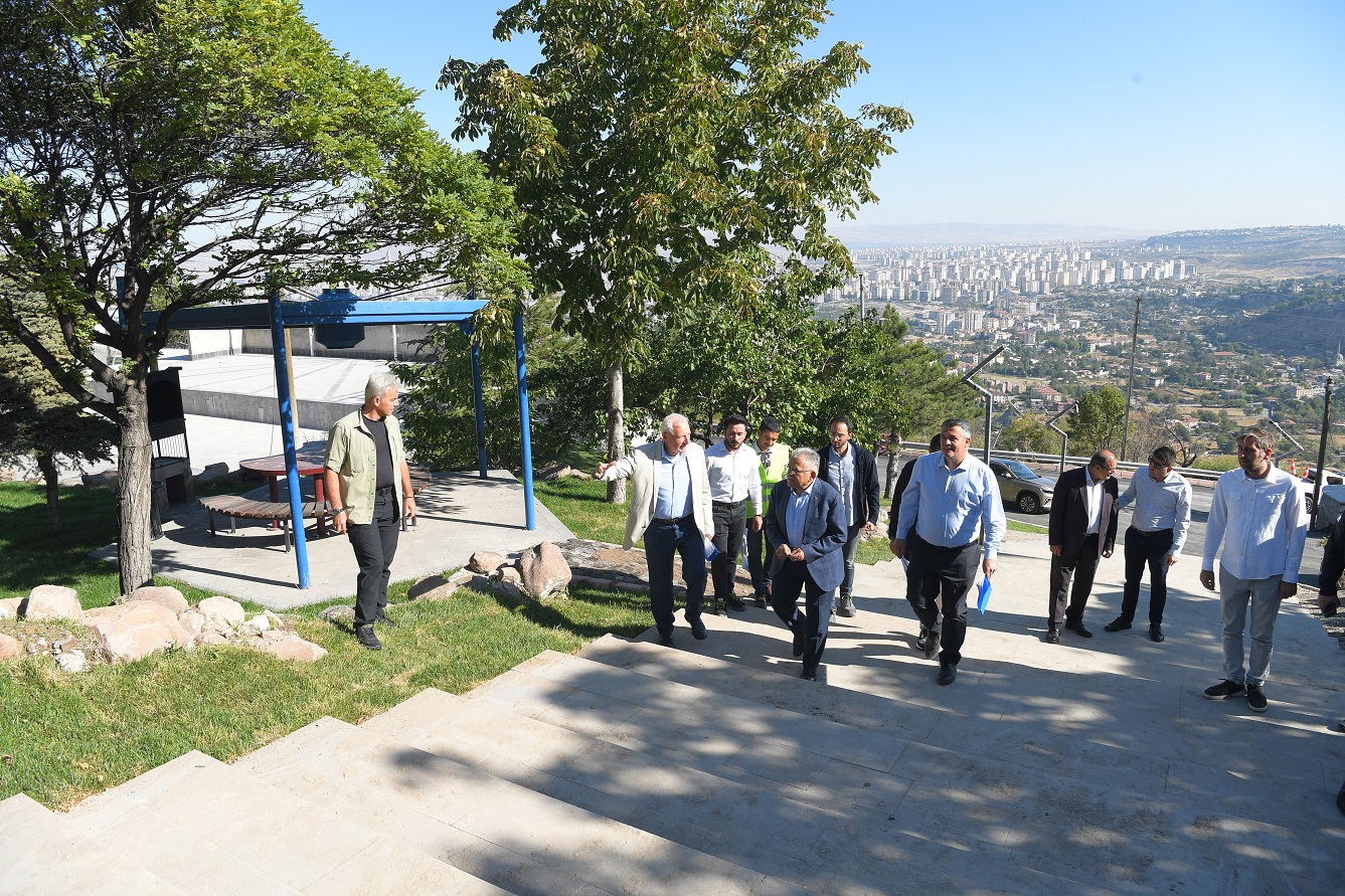 Başkan Büyükkılıç’tan Ali Dağı Mesire Alanı’na Yakın Takip
