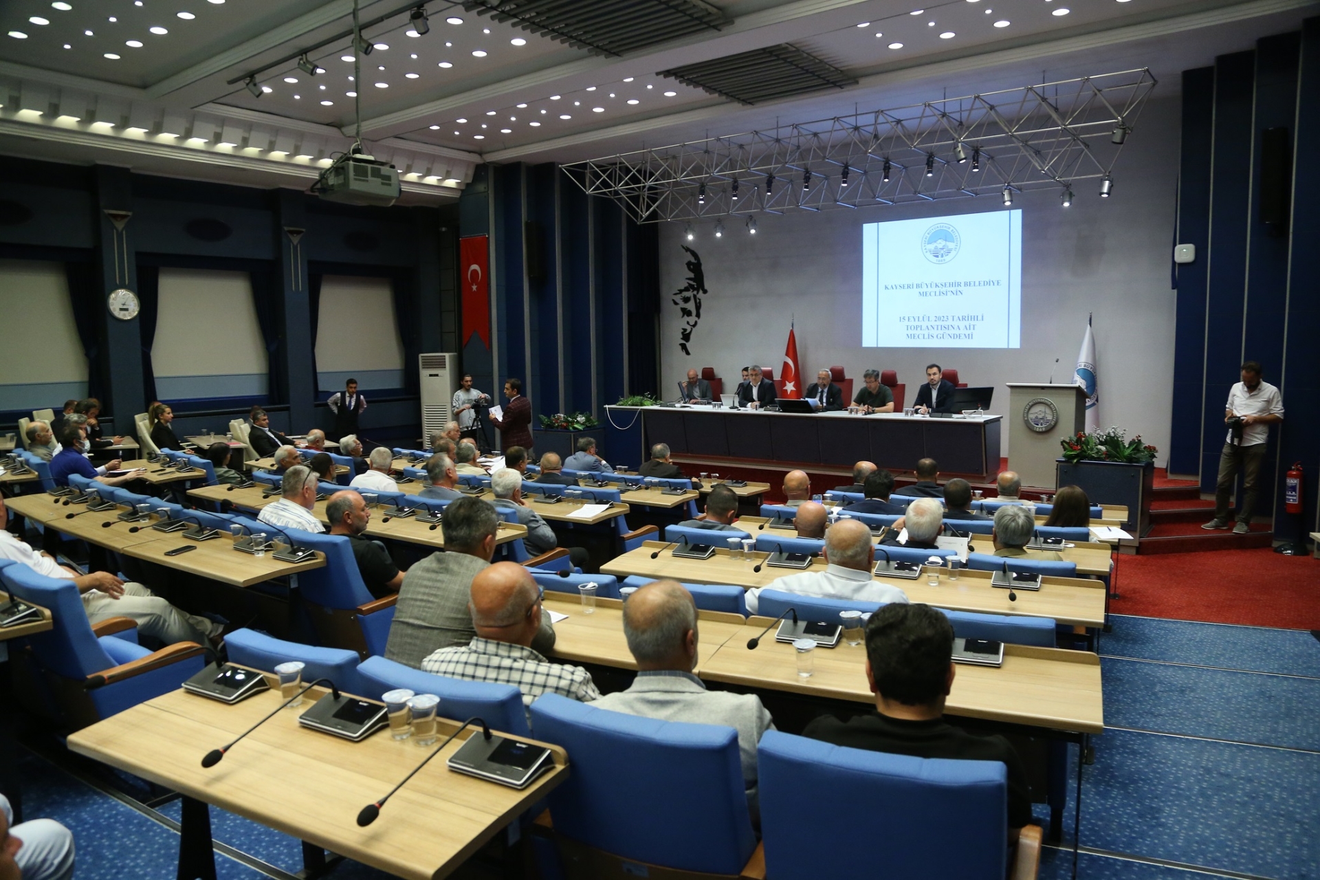 Büyükşehir Meclisi’nde “Afet” Sunumu