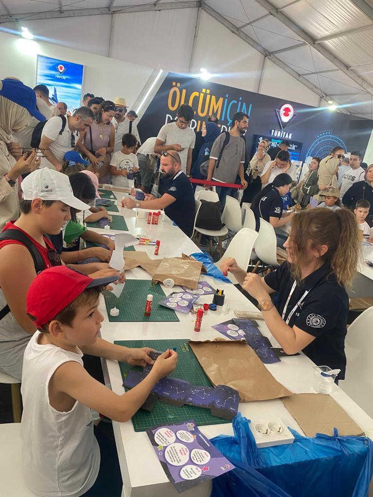 Büyükşehir’in Kayseri Bilim Merkezi, Ankara Teknofest’te İlgi Odağı Oldu