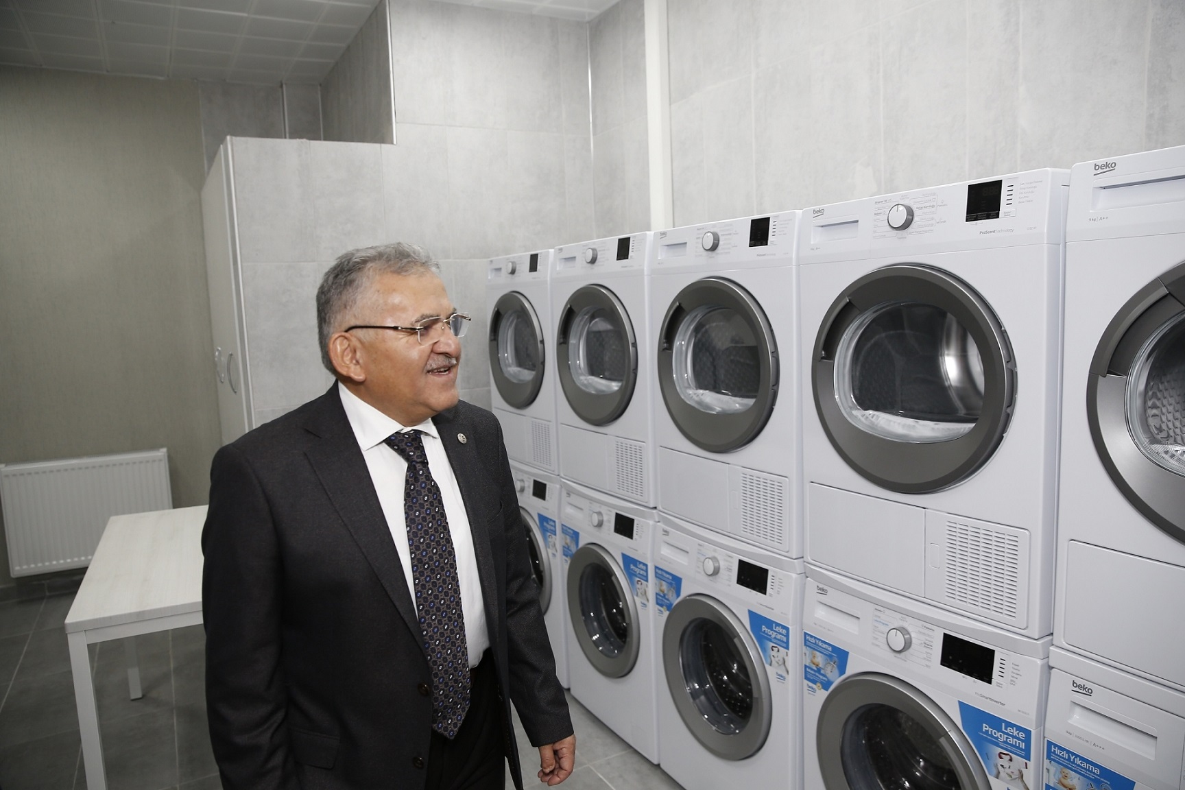 Genç Dostu Büyükşehir’in Örnek Hizmeti Çamaşır Yıkama Merkezi’nin Kapasitesi Genişletildi