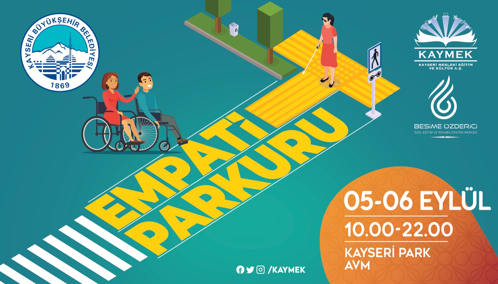 Kayseri Büyükşehir, Empati Parkuru’nun 5’incisini Kuruyor