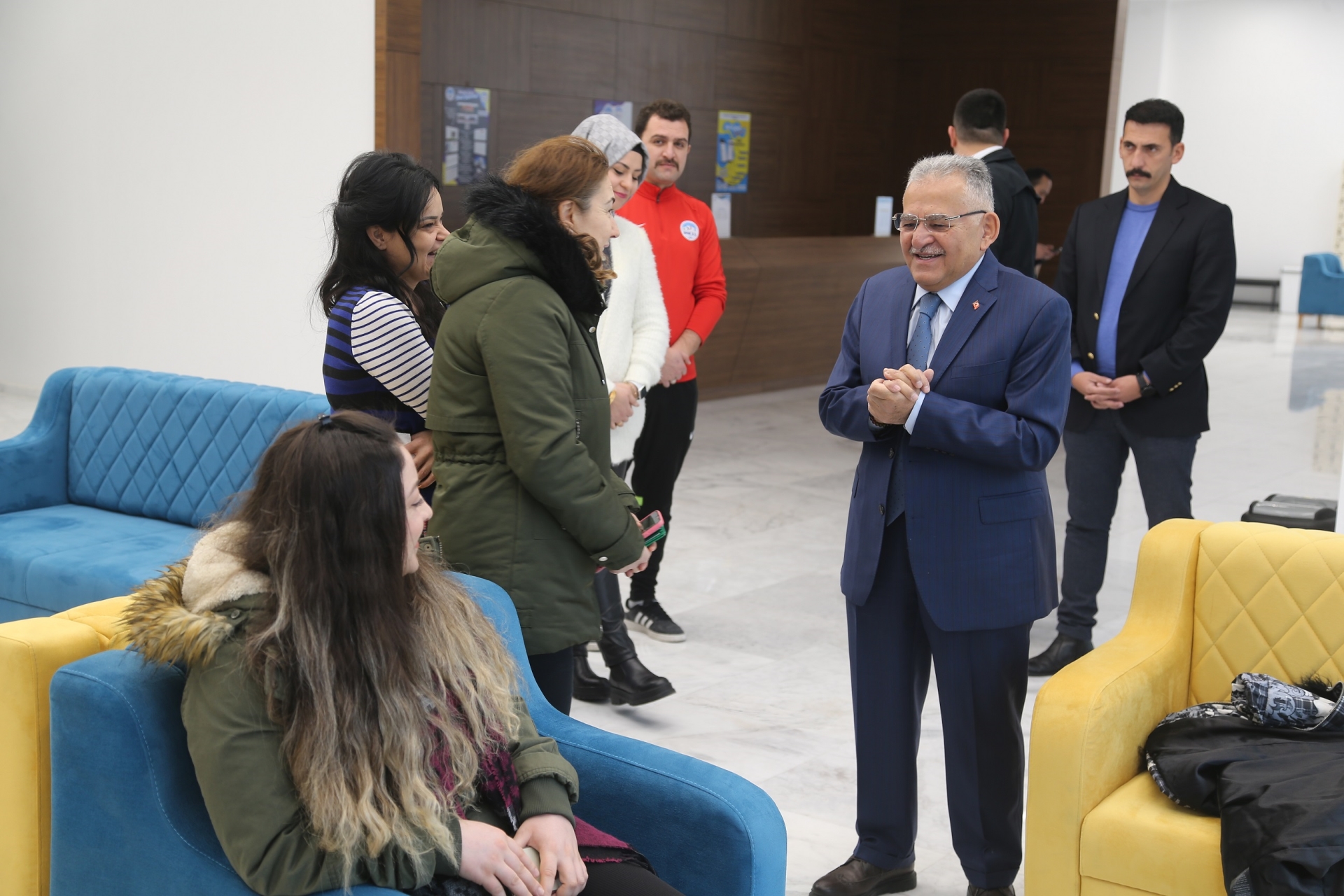 Başkan Büyükkılıç’tan Sağlıklı Yaşam Merkezi’ne Ziyaret