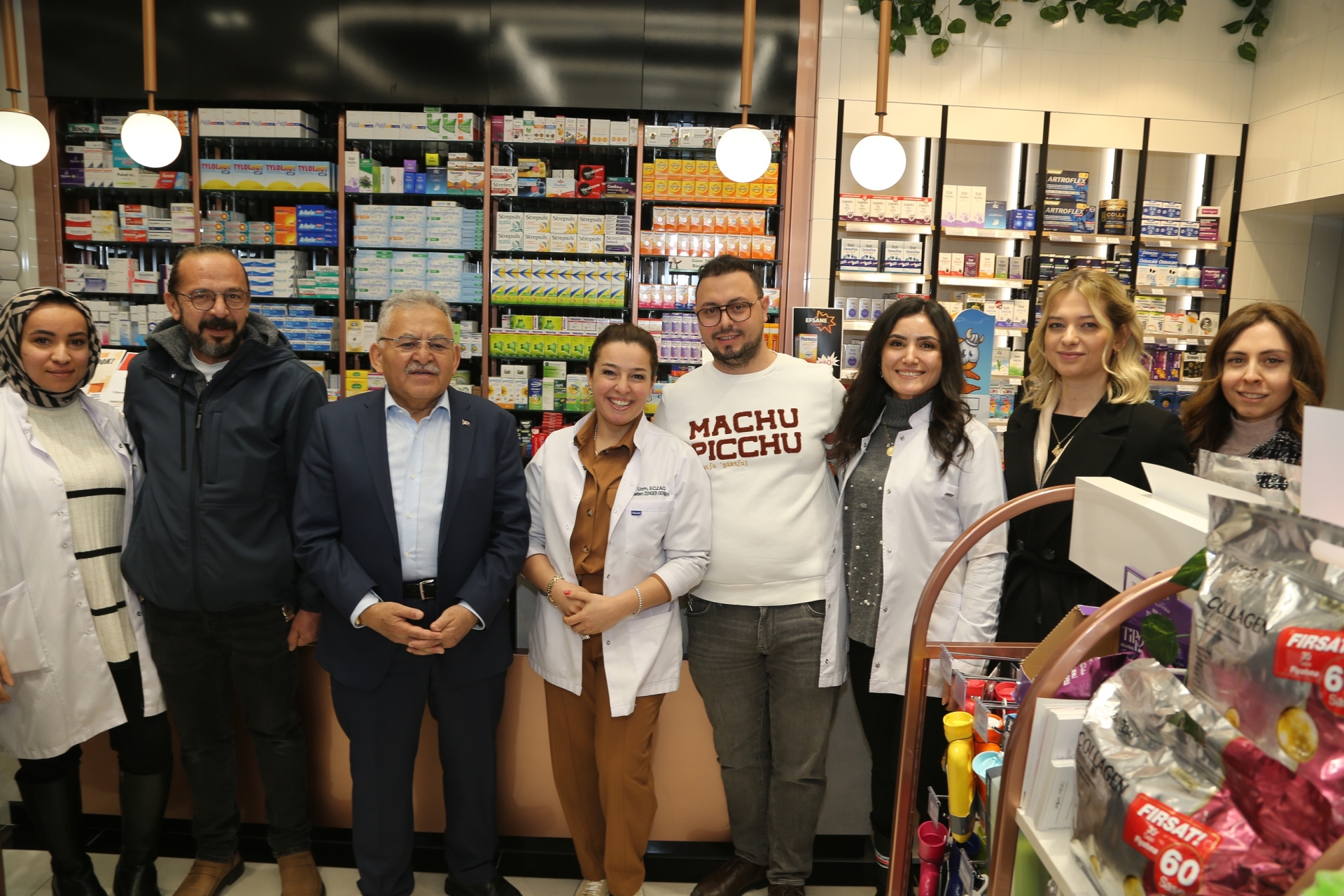 Büyükkılıç’tan Kayseri Park Alışveriş Merkezi Esnaflarına Ziyaret