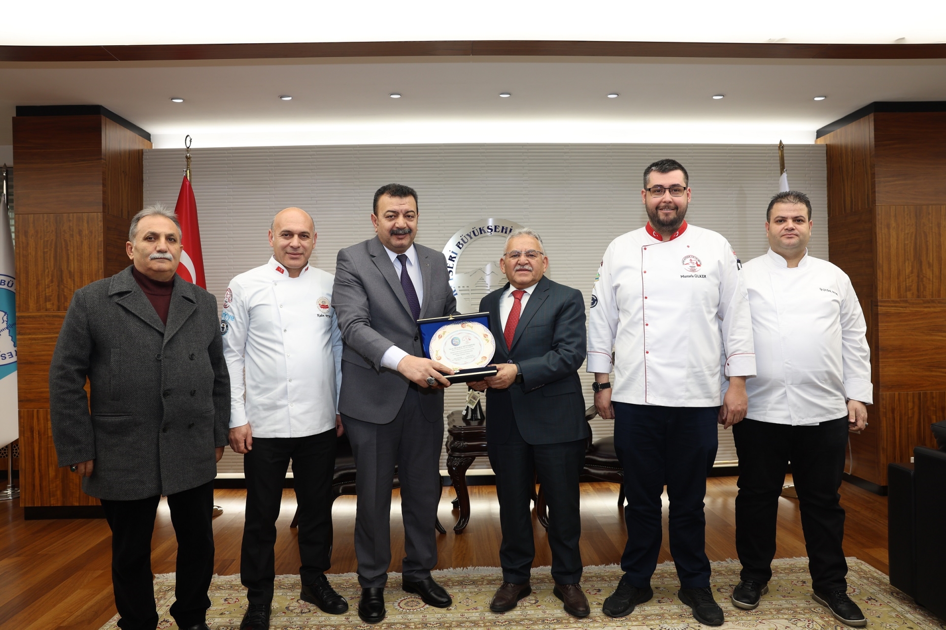 Lokantacılar ve Pastacılar Odası’ndan Başkan Büyükkılıç’a “Gastronomi” Teşekkürü