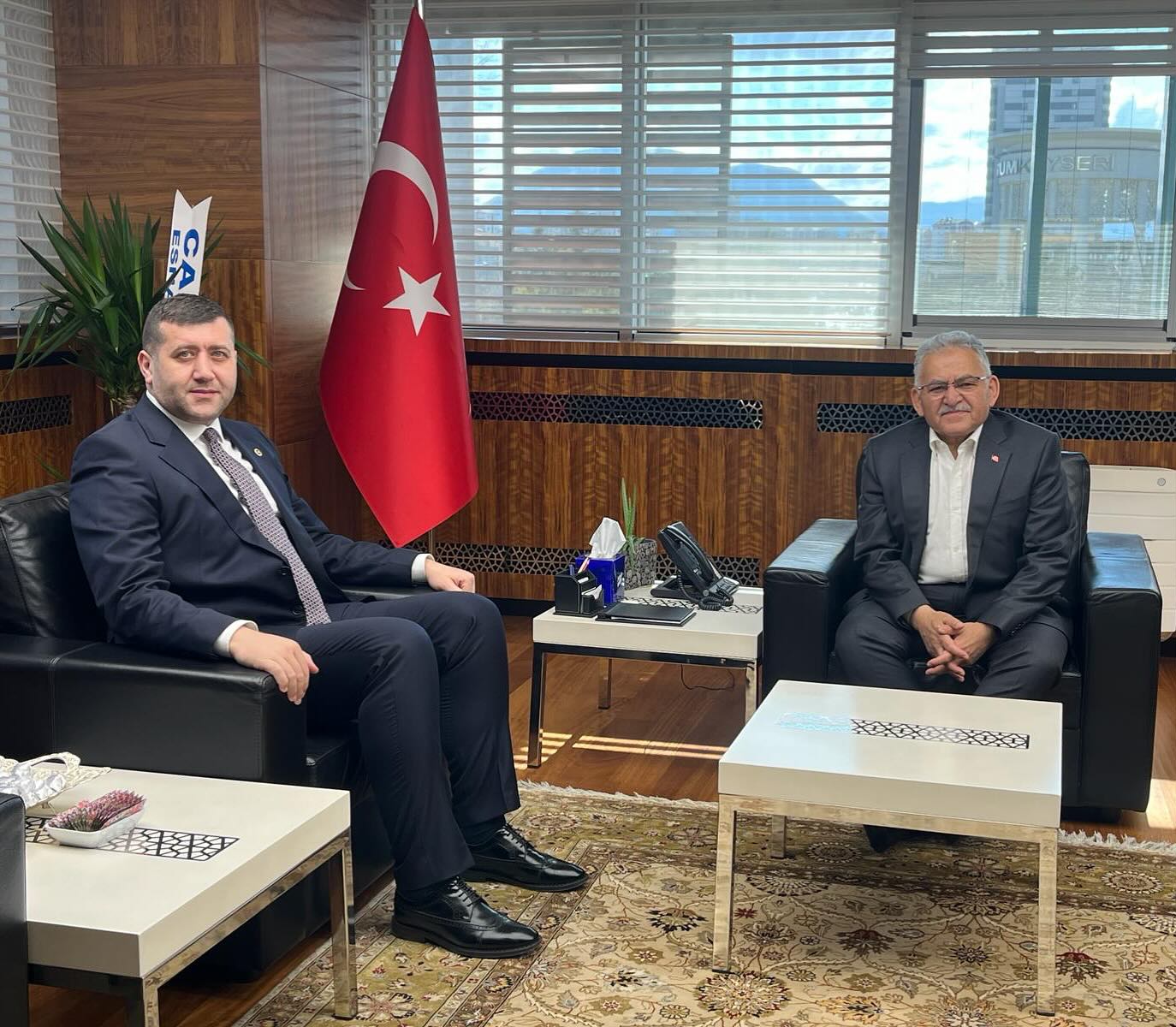 Başkan Büyükkılıç, Milletvekili Ersoy’u Ağırladı