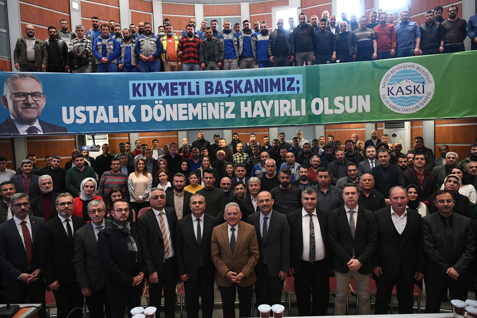 Başkan Büyükkılıç’a KASKİ’de Coşkulu Karşılama